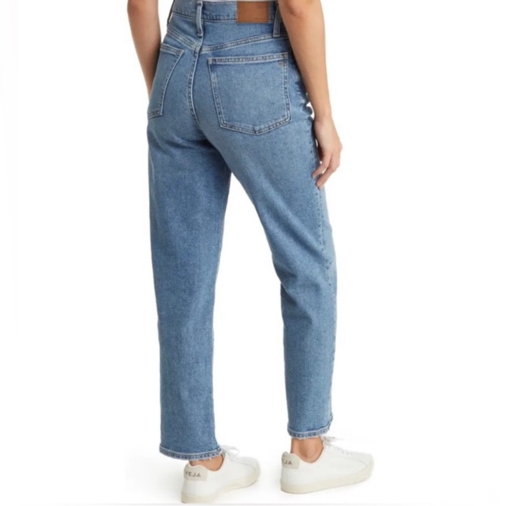 Madewell Perfect Vintage Crop Jean High-Rise Wide-Leg Cropped Denim (Size 30) - Picture 2 of 9